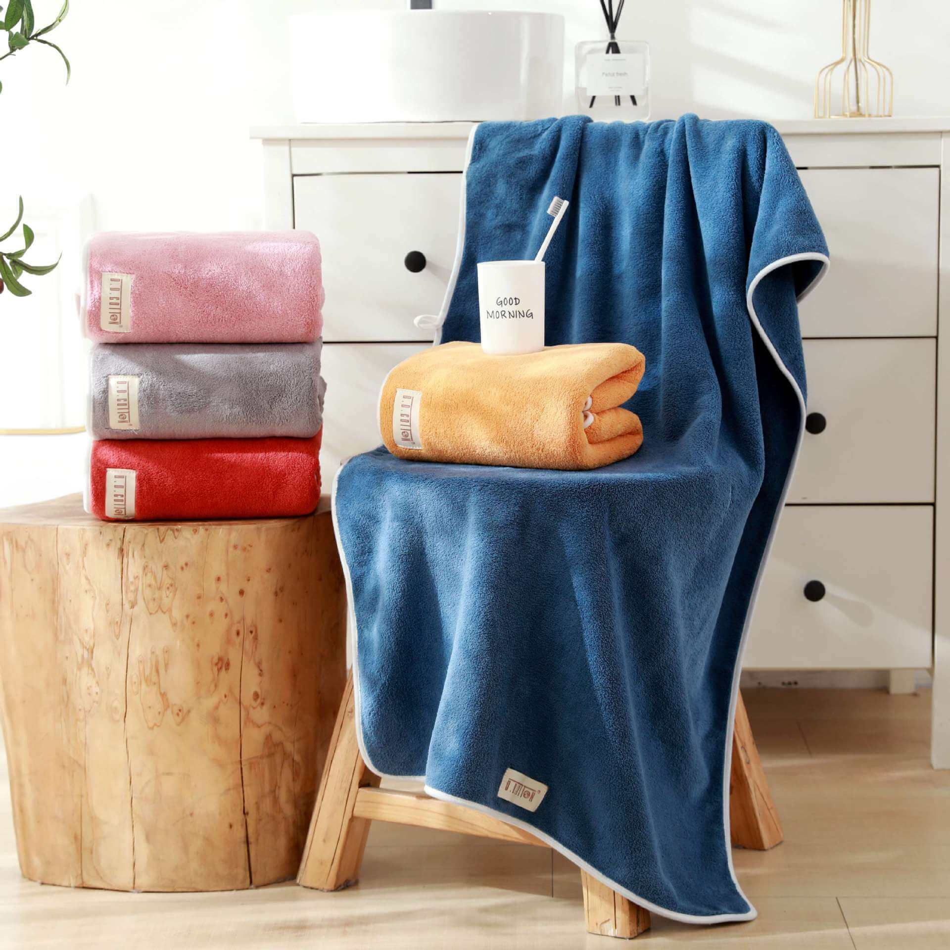 Solid Warp Knit Fabric for Towel Wholesale Supplier 4